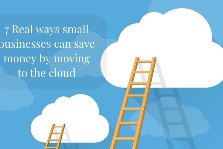 How can small businesses save money with the cloud?